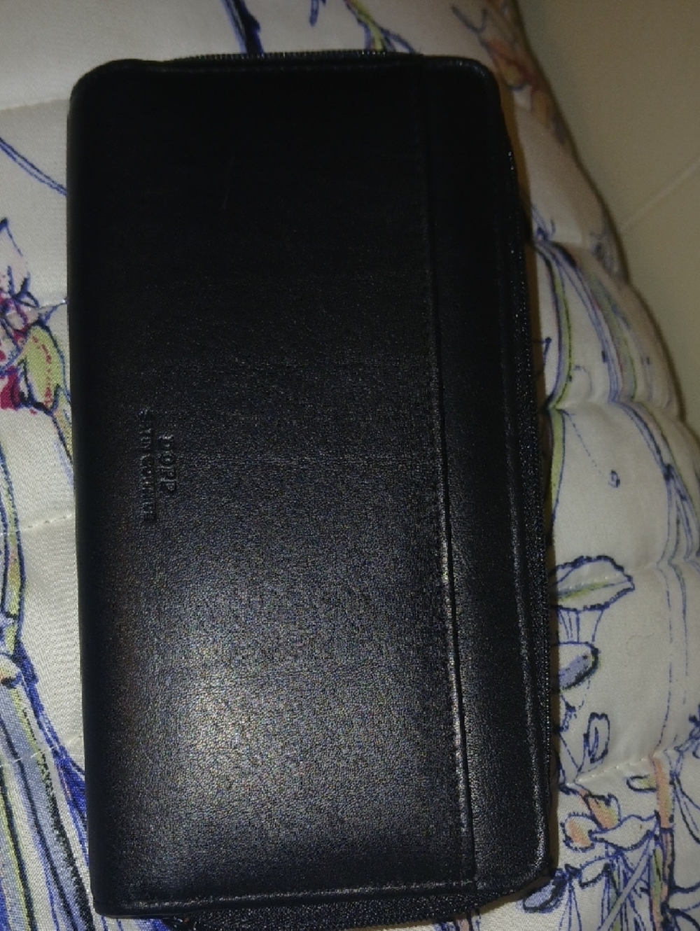 Dopp Black and Gold Travel Wallet - Picture 7 of 7
